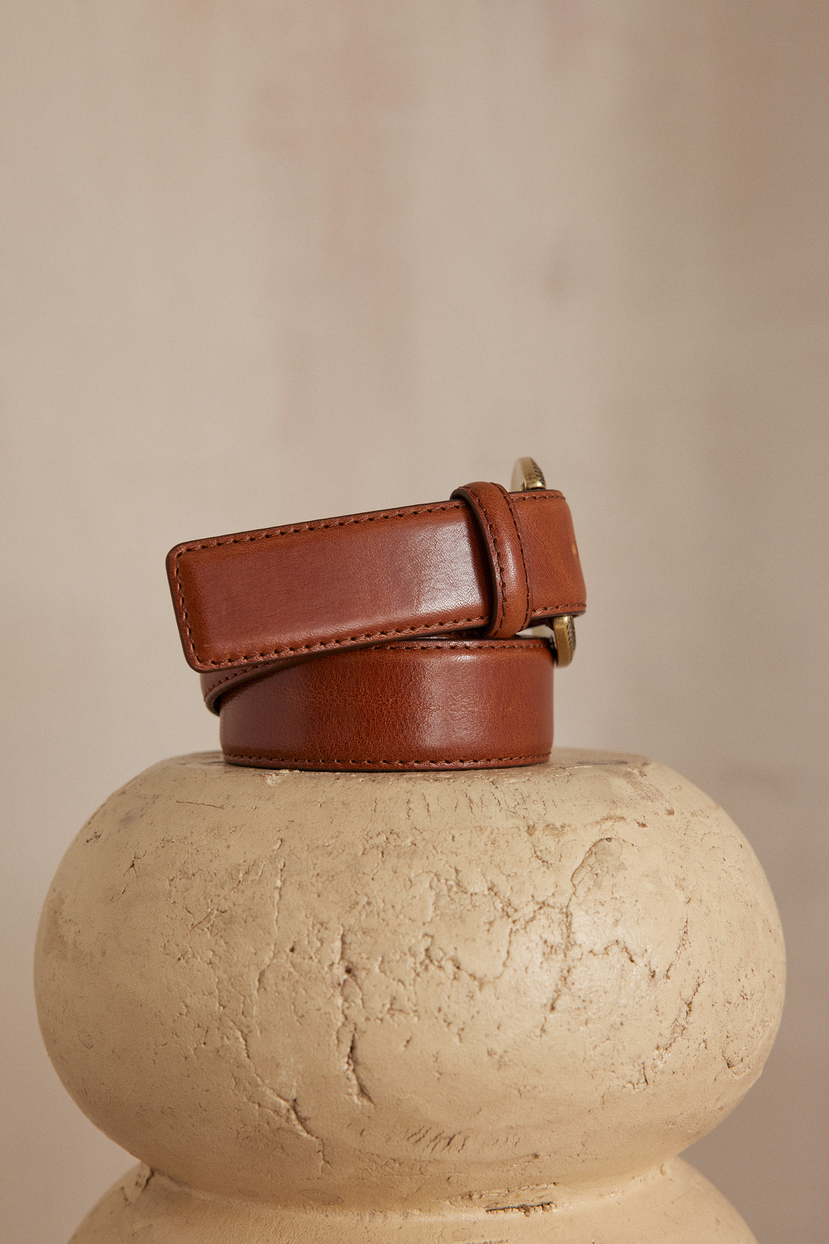 Ceinture De Selle Claridge House – Cuir Naira, Polaire Amovible, 130 Cm, Neuve