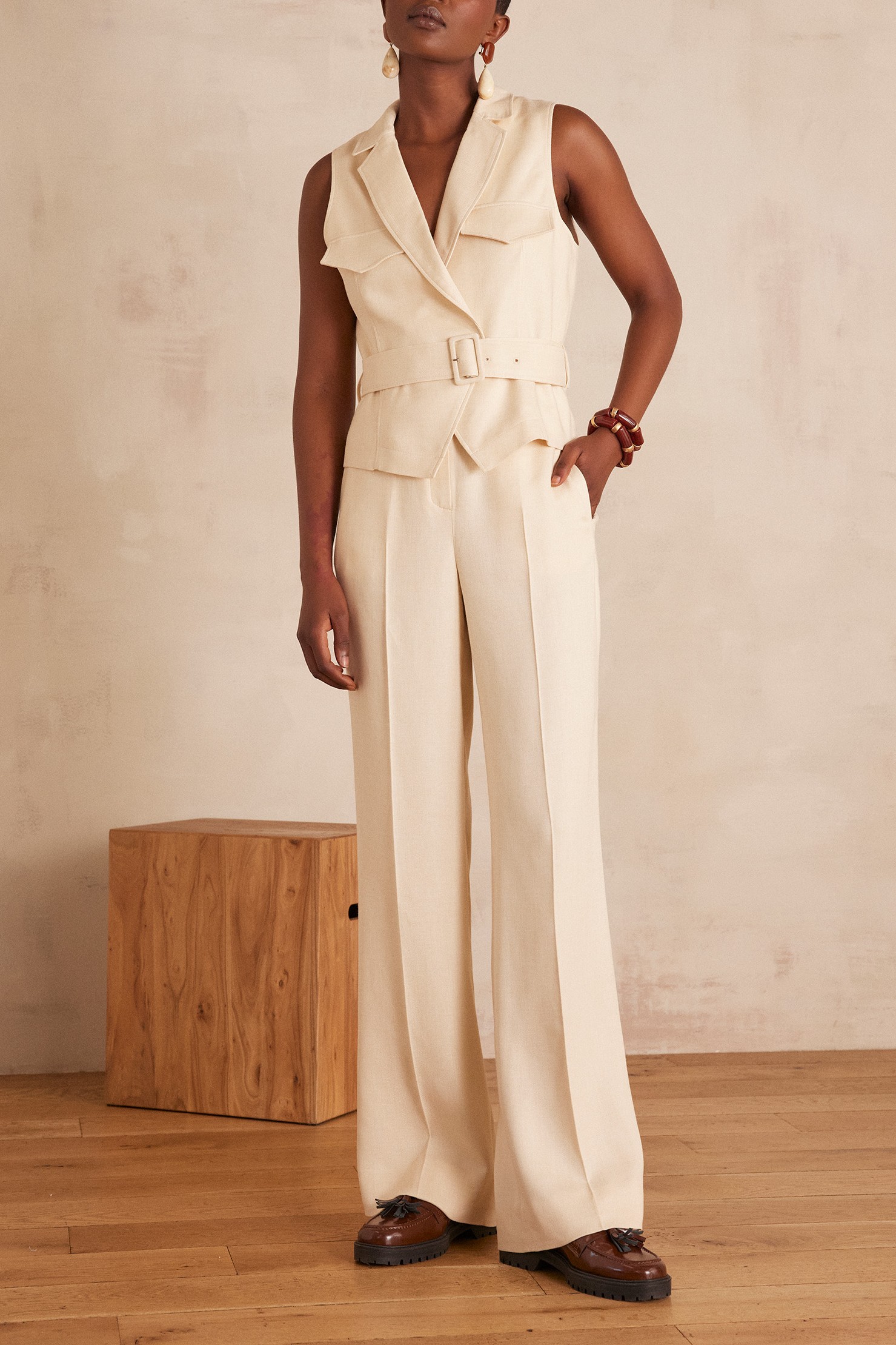 Pantalon large LAYLA