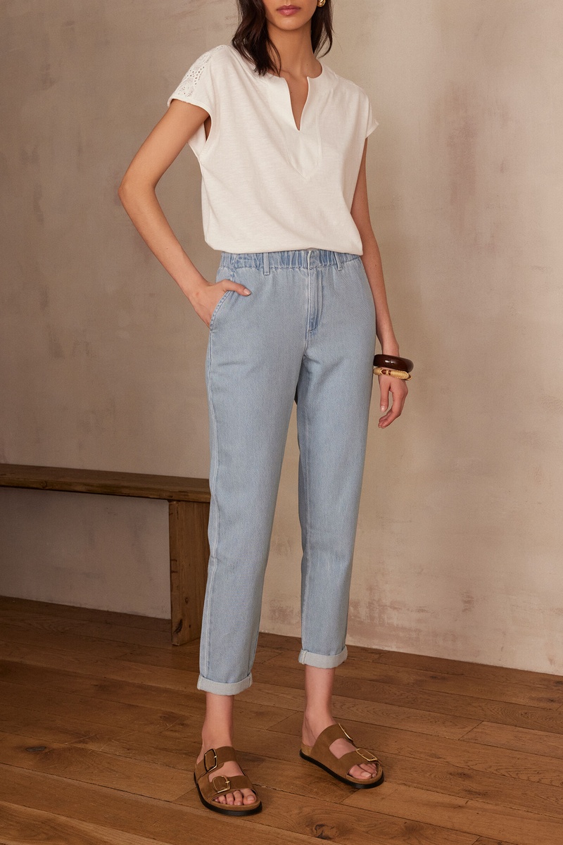 Pantalon chino SABIL en coton