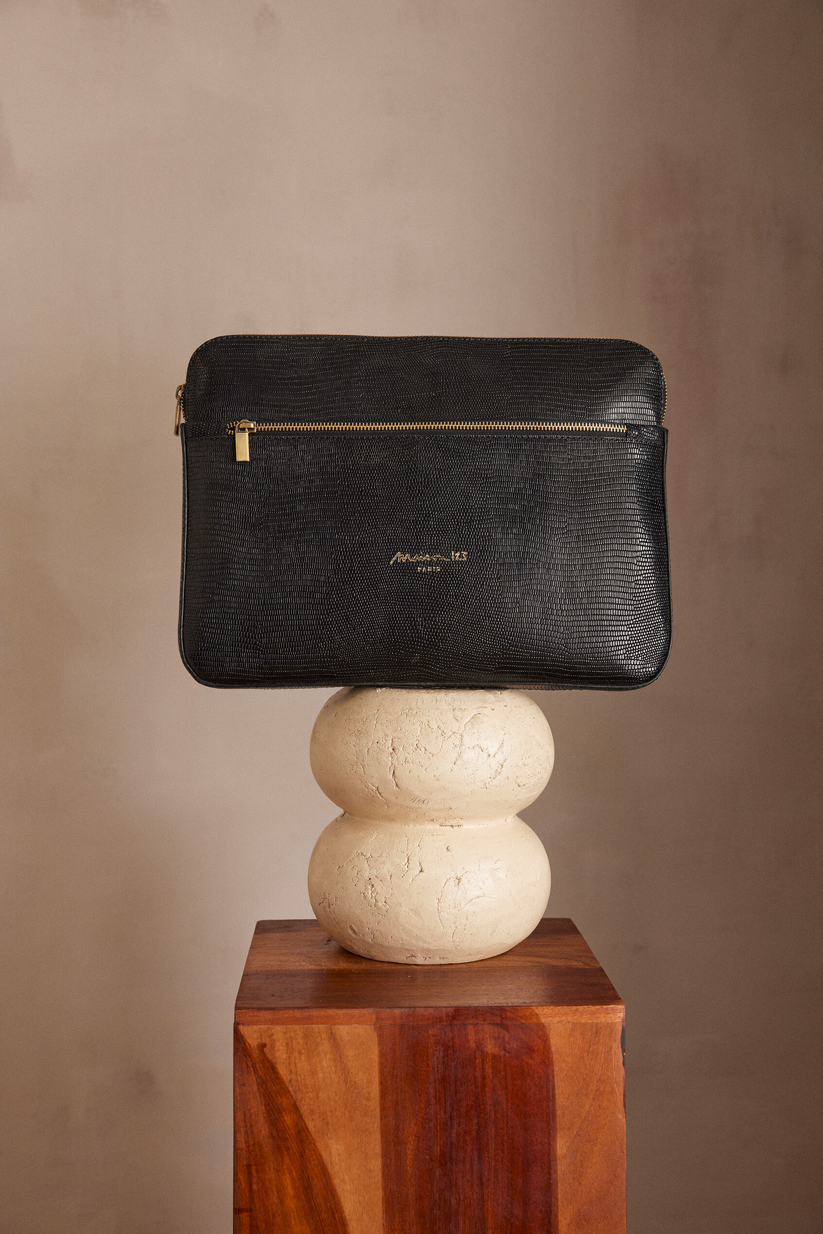 Pochette ordinateur LEON en cuir