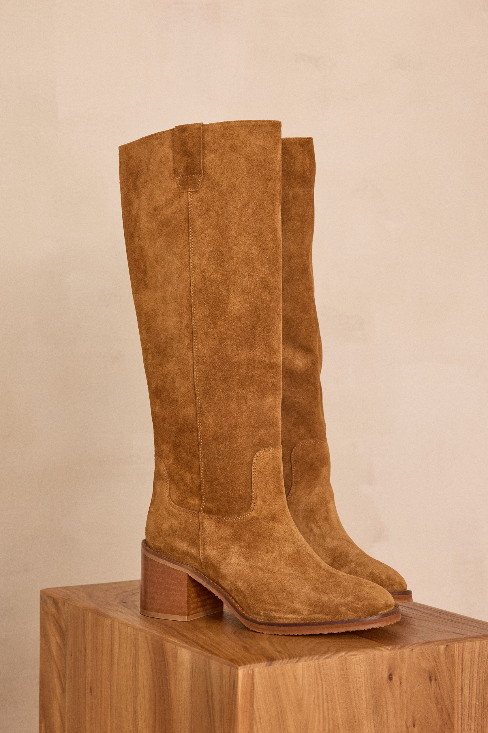 Bottes VICTORIA en cuir CUIR | Maison 123