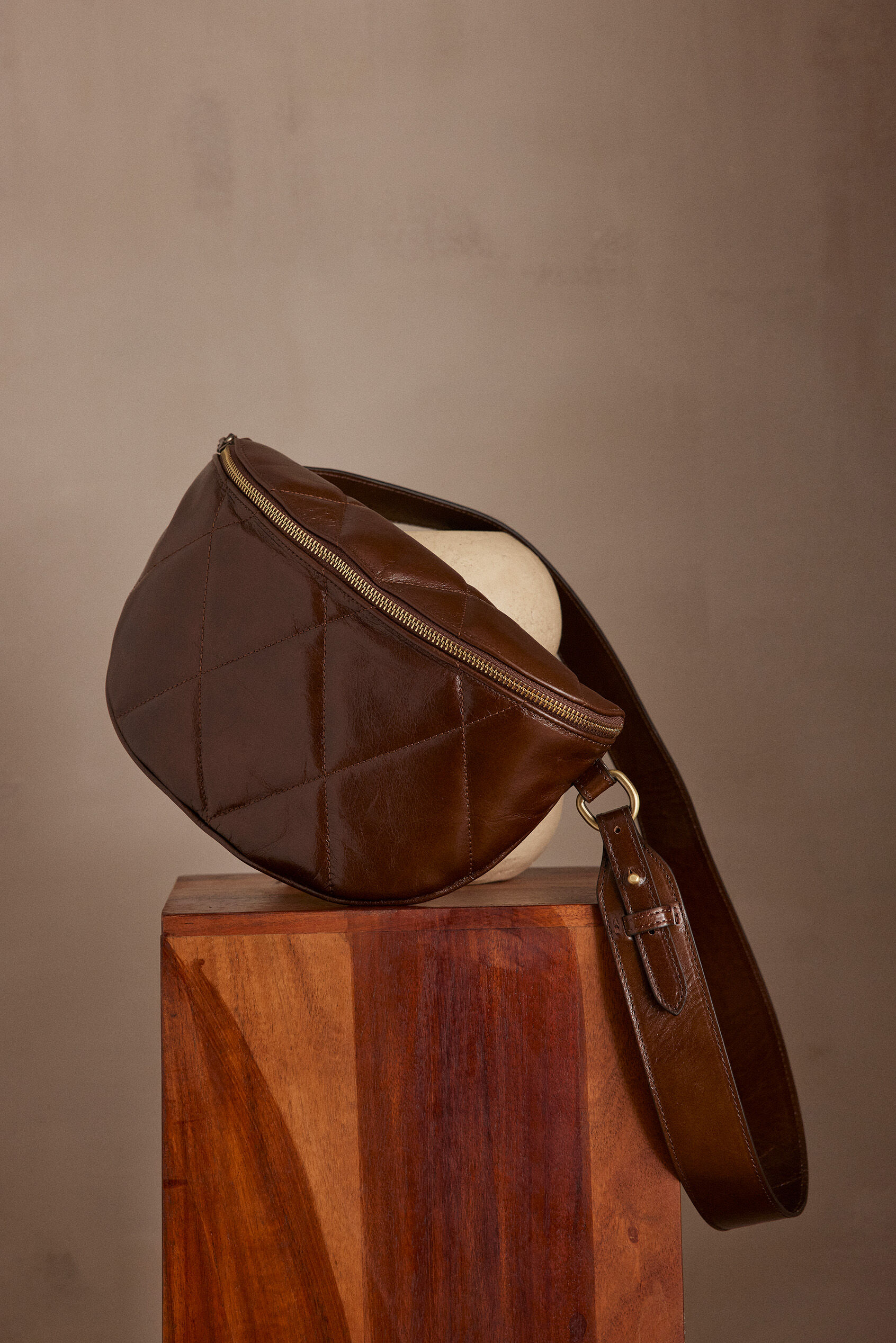 Sac banane GABY en cuir