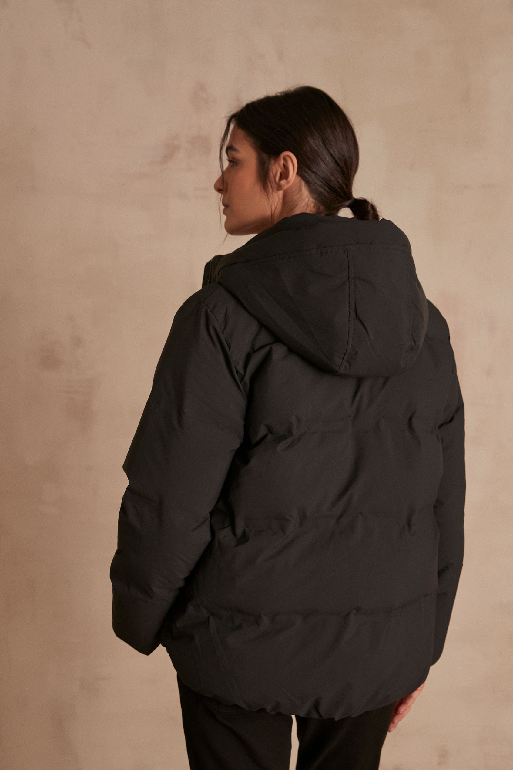 Jacket Doudoune 123 Femme Doudoune MINA Femme NOIR Maison 123