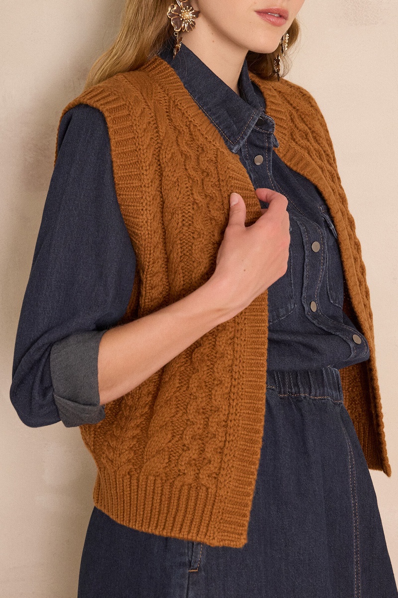 Gilet en laine BIXENTE
