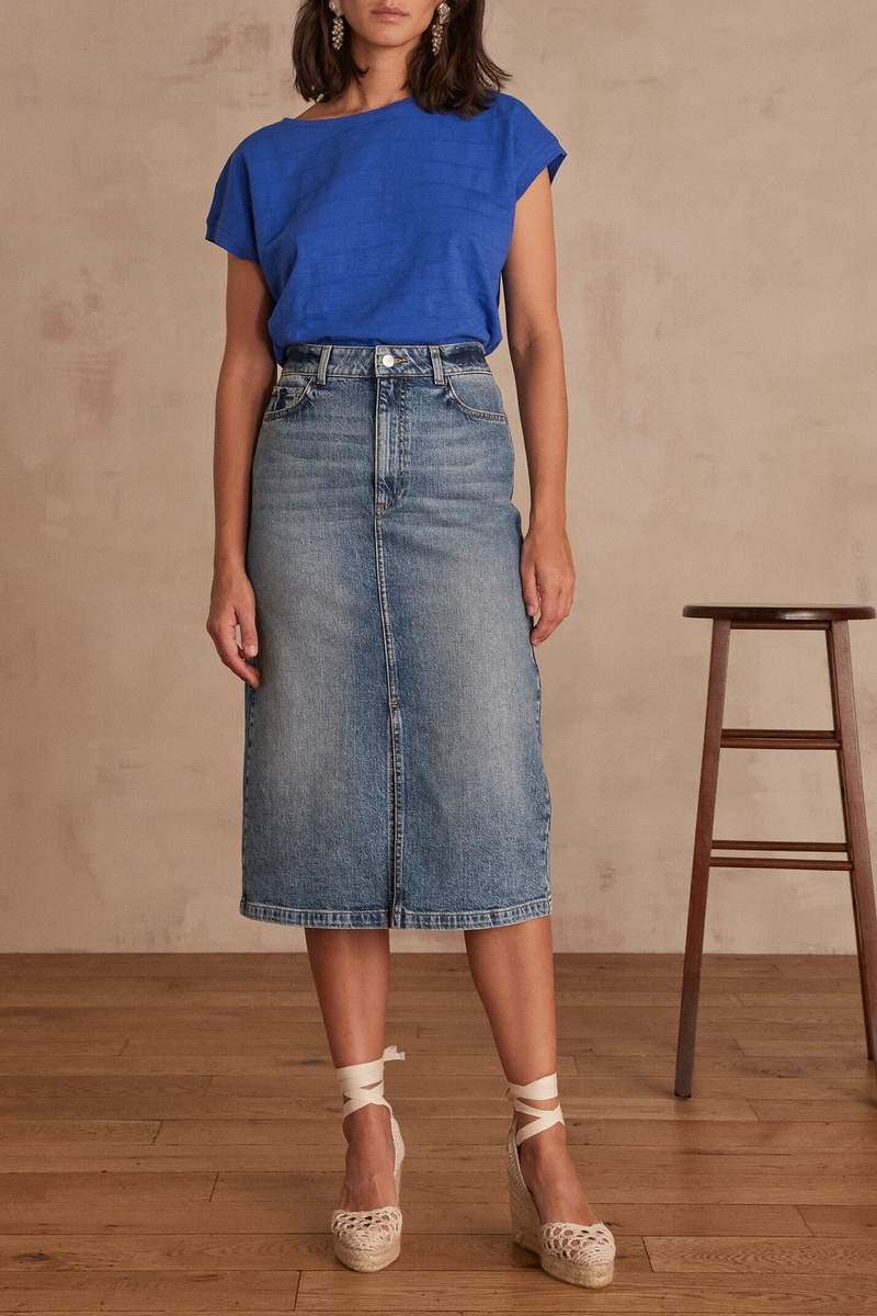 JUPE EN JEAN BIRDY
