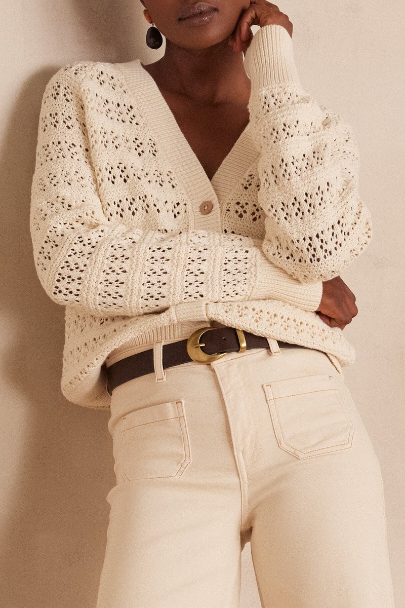 Cardigan BASILIO en coton