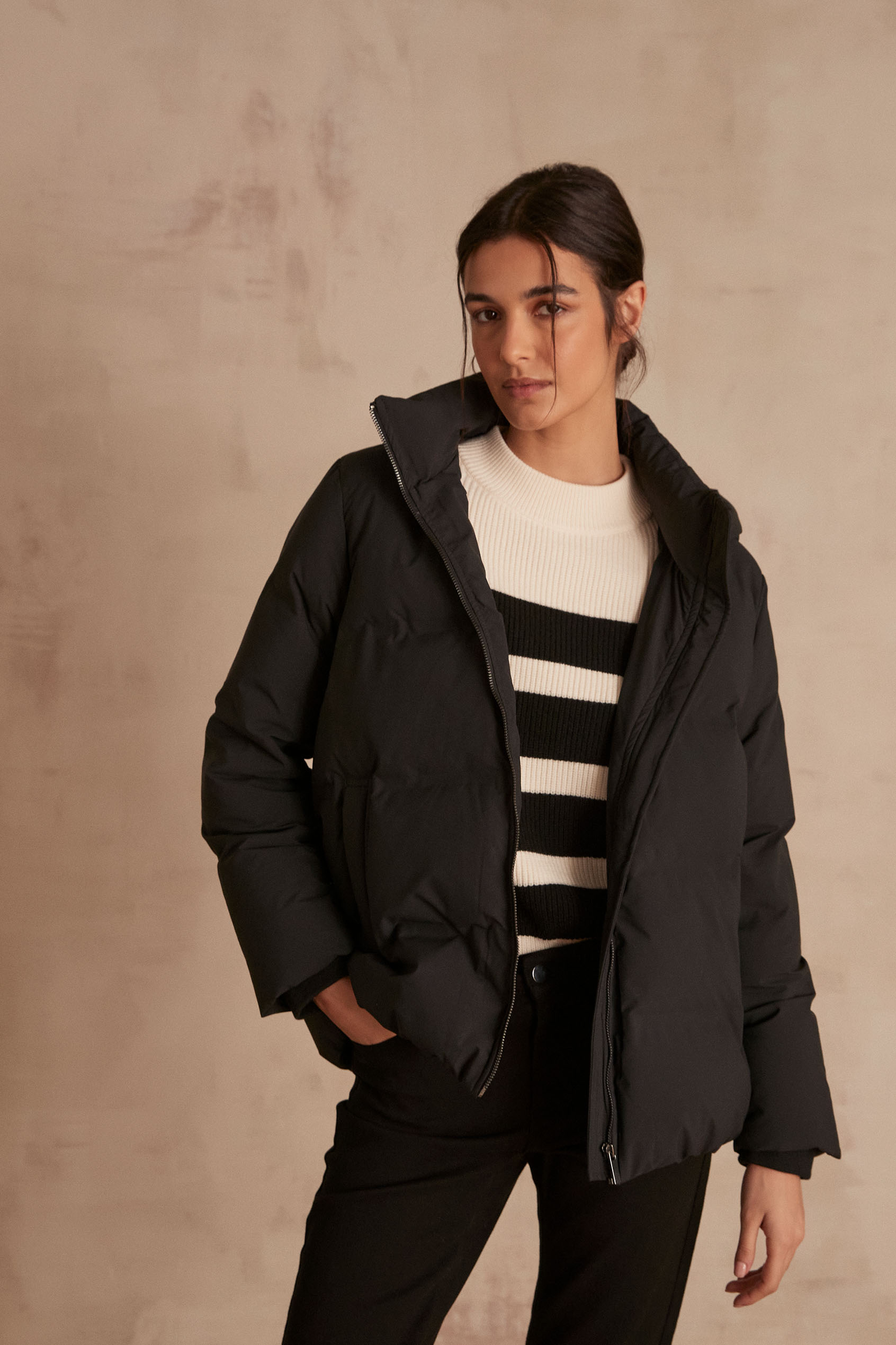 Doudoune Légère Doudoune Camaieu 2021 Coupe Vent Veste Jott Femme