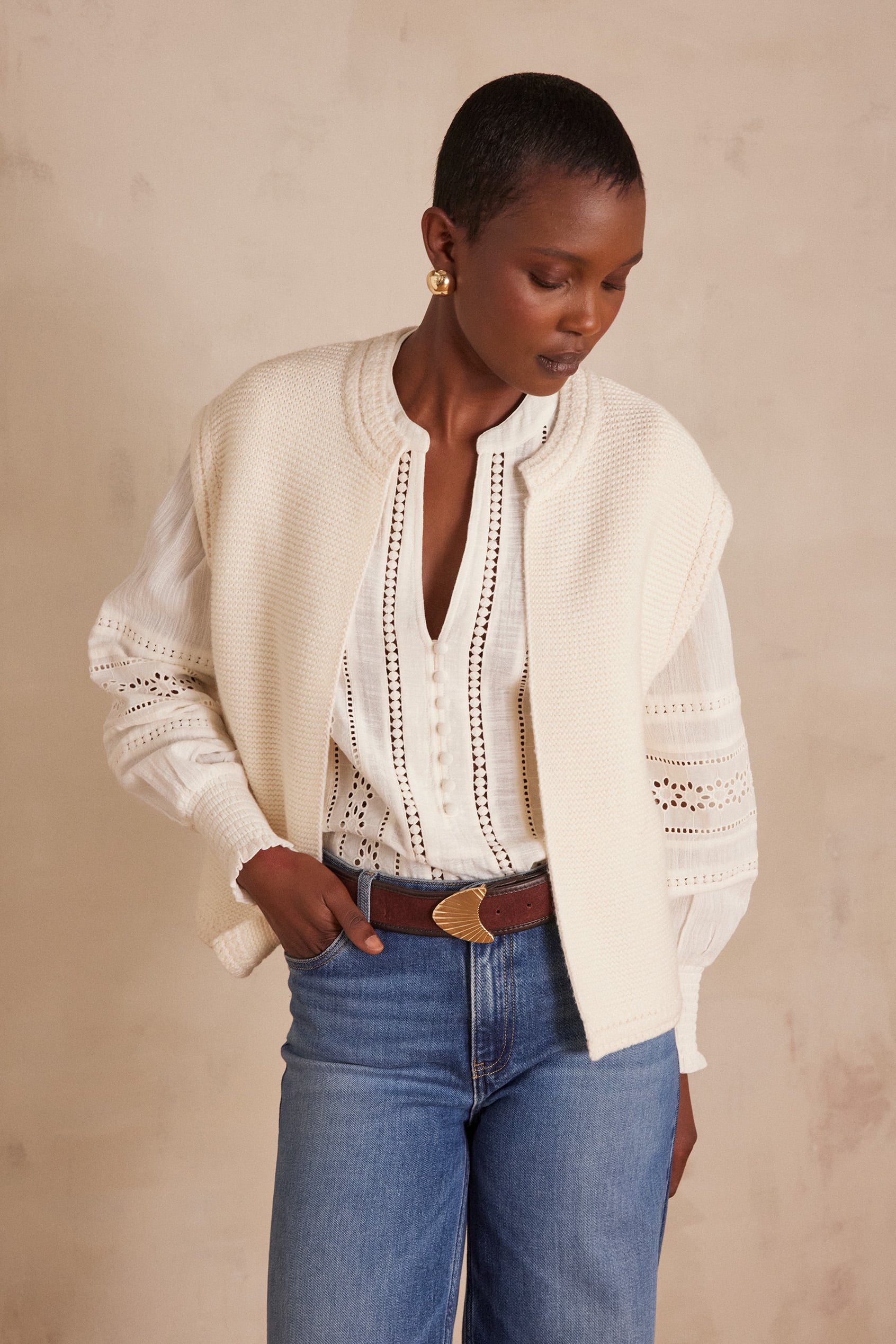 Gilet sans manches SONNY en coton