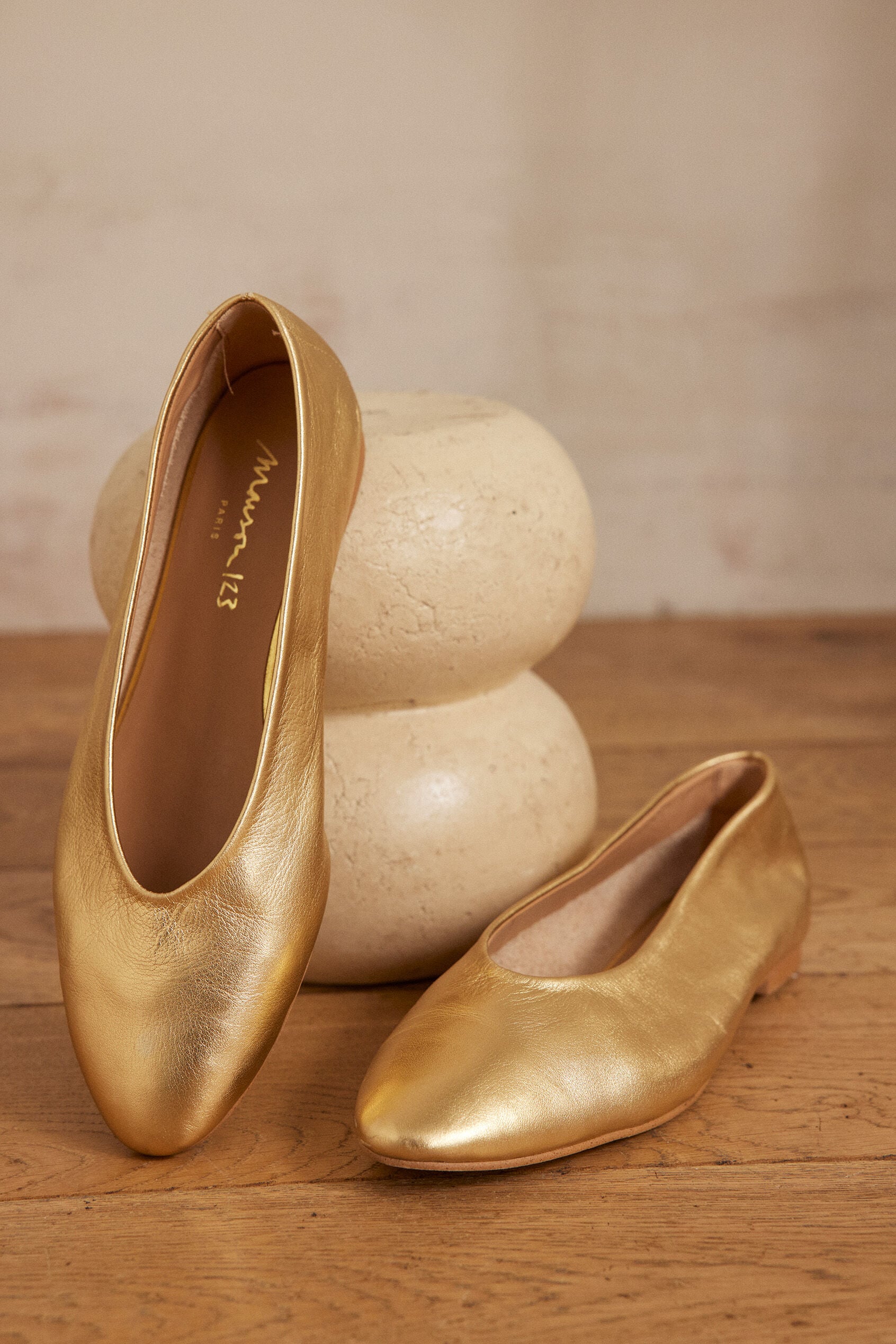 Ballerine MONA en cuir