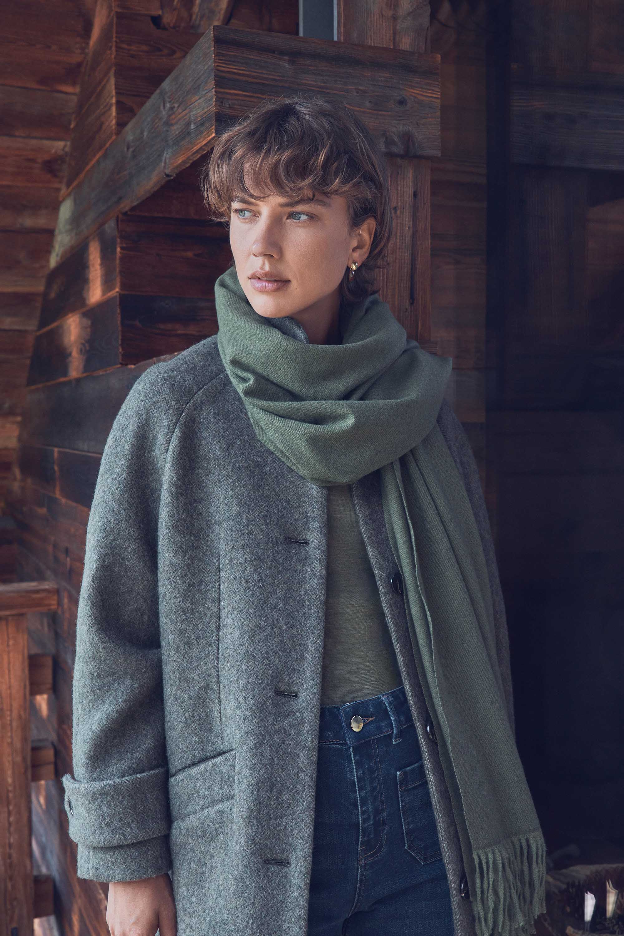 Écharpe Triangle Femme Chat,Cachemire Chale Automne Hiver Echarpe Femme